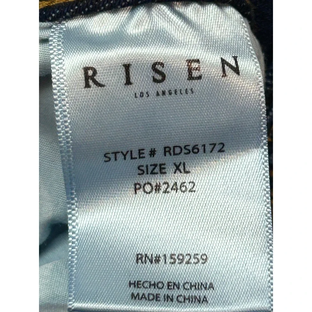 Risen Jeans length distressed approximate